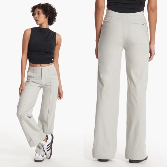 Vuori Women´s Gray Wide-Leg Pants
